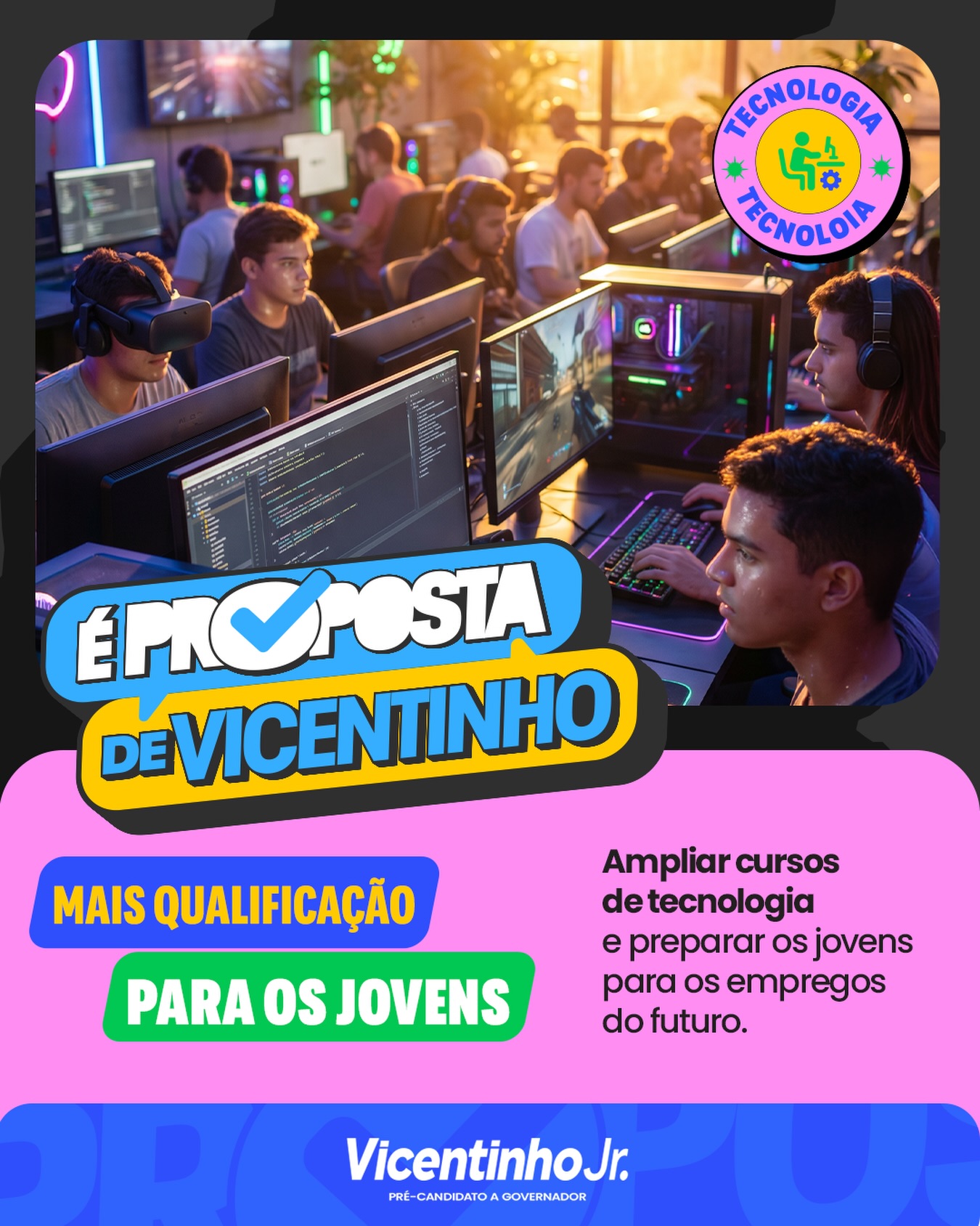 Tecnologia: Mais Qualificação para os Jovens